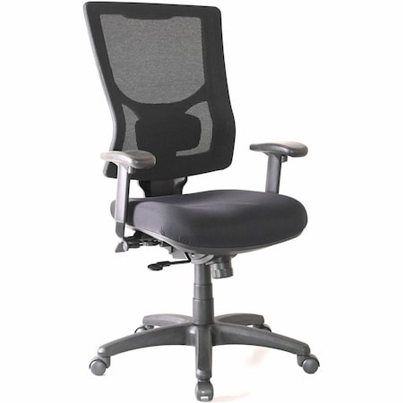 Lorell Conjure High-Back Office Chair, Black LLR62015